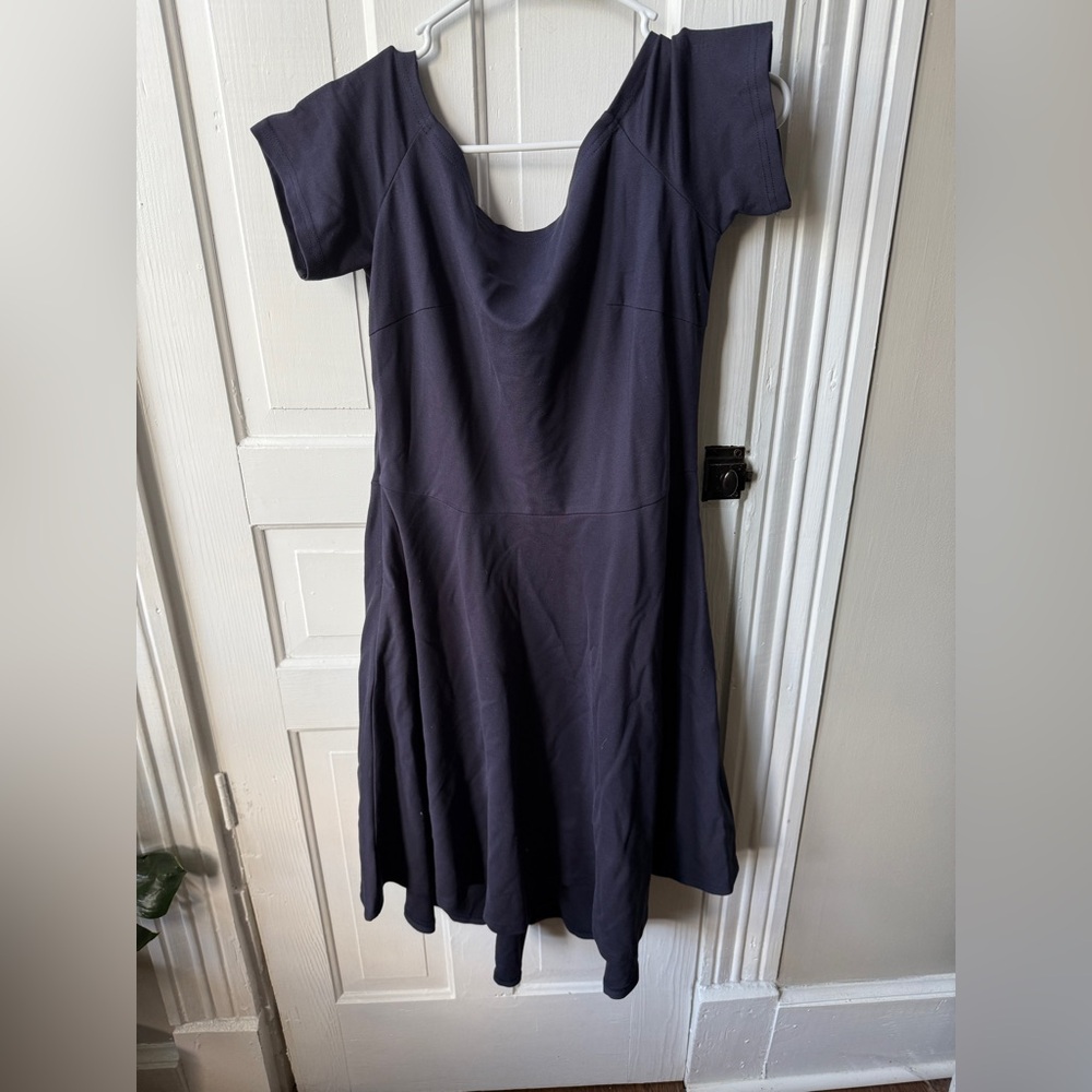 Amazon Homecoming Skater Navy Blue Women's Dress Size L